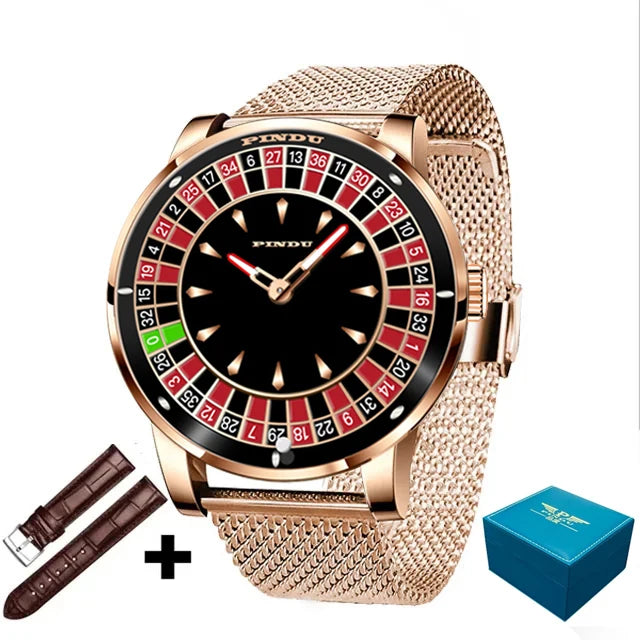 PINDU P6616 Automatic Roulette Watch - NH35 movement