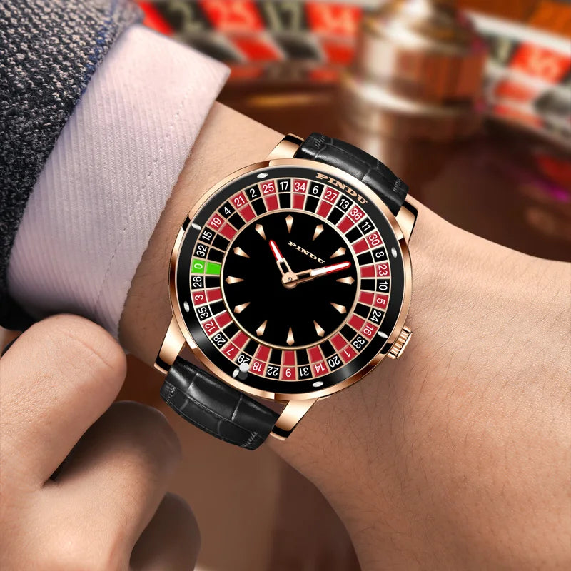 PINDU P6616 Automatic Roulette Watch - NH35 movement
