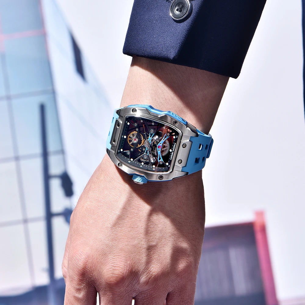 2024 Pagani Design 42mm Skeleton Automatic Watch
