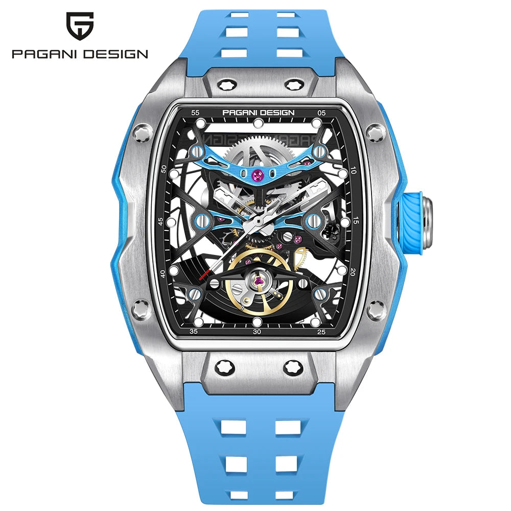 2024 Pagani Design 42mm Skeleton Automatic Watch