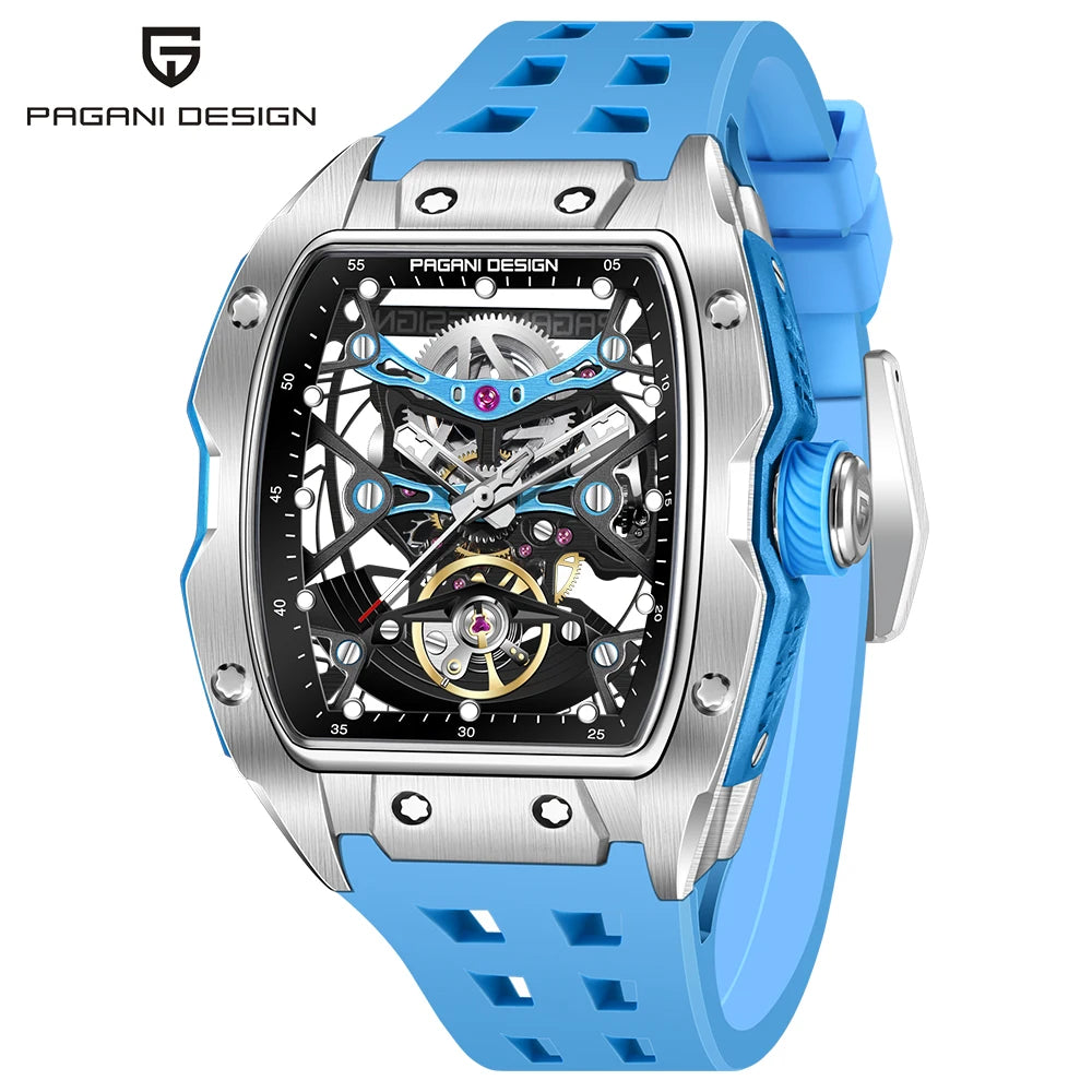 2024 Pagani Design 42mm Skeleton Automatic Watch